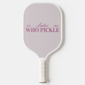 Ladys Pickleball Club Pickleball Schläger (Vorderseite)