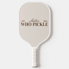 Ladys Pickleball Club Pickleball Schläger