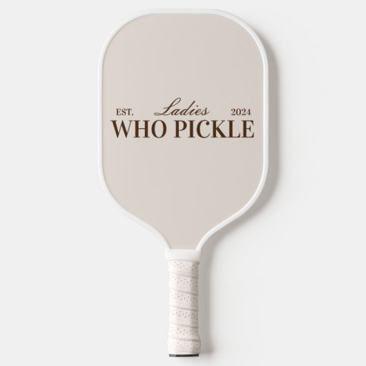 Ladys Pickleball Club Pickleball Schläger (Vorderseite)