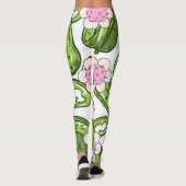 Ladys Pickleball Funny Leggings (Rückseite)