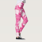 Ladys Pink Camouflage Leggings (Rechts)