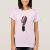 Ladys - Pink Mic T - Shirt (Vorderseite)