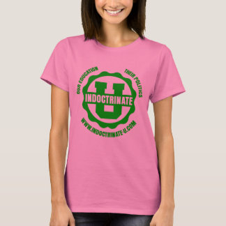 Ladys Radiation Logo Ringer T - Shirt