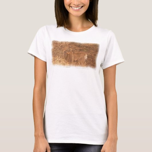 Ladys Reh Shirt (Vorderseite)