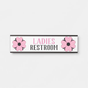 Lady's Restroom hängend Türschild Namensplatte