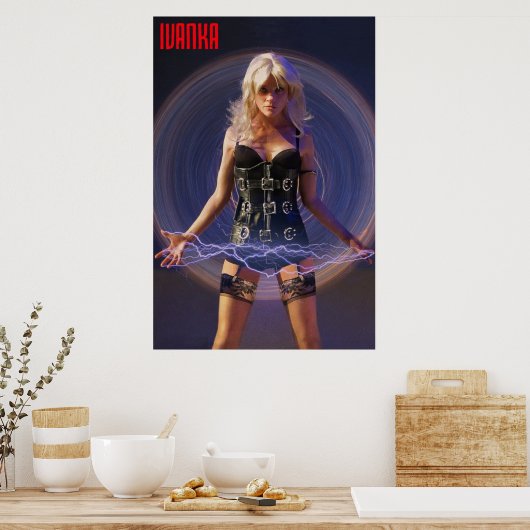 Ladys Revence Club - Ivanka Power Poster LARGE (Küche)