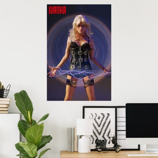 Ladys Revence Club - Ivanka Power Poster LARGE (Heimbüro)