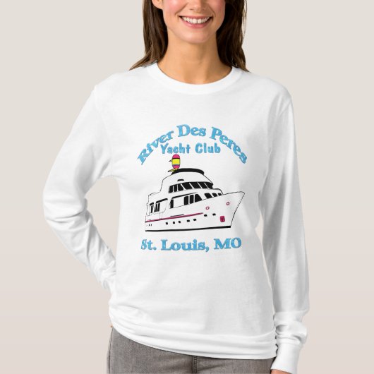 Ladys River Des Peres Yacht Club T - Shirt (Vorderseite)