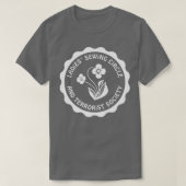 Ladys Sewing Circle und Terrorist Society T-Shirt (Design vorne)