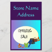 Ladys Shop Eröffnungsverkauf> Flyer (Vorne)