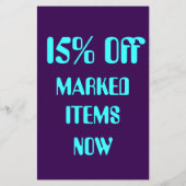 Ladys Shop Eröffnungsverkauf> Flyer (Hinten)