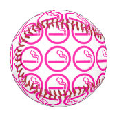 Ladys Smoking Area 喫 煙 性 japanischen Unterschrift Baseball (Vorderseite Links)