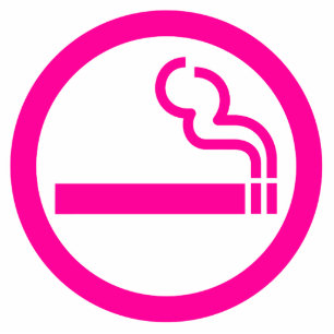 Ladys Smoking Area 喫 煙 性 japanischen Unterschrift Freistehende Fotoskulptur