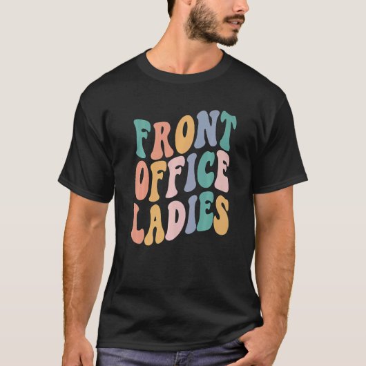 Ladys Square 1. Schultag Admin T-Shirt (Vorderseite)