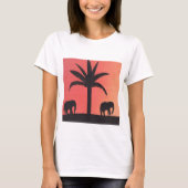 Ladys T - Shirt mit Elephant Design (Vorderseite)