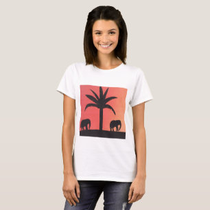 Ladys T - Shirt mit Elephant Design