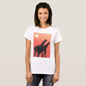 Ladys T - Shirt mit Giraffe Design (Vorne ganz)