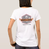 Ladys T - Shirt mit Logo (Rückseite)