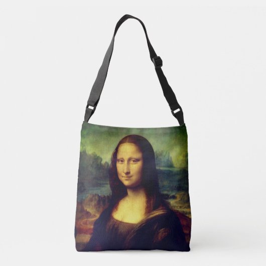 Ladys Tasche schlecht mit Mona Lisa Print (Rückseite)