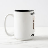 Ladys Tasse, es tut mir leid, hab ich geklappt? Zweifarbige Tasse (Links)