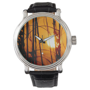 Ladys Tropical Sunset Watch Armbanduhr