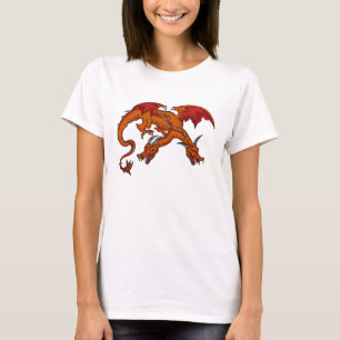 Ladys Two Dragon Shirt