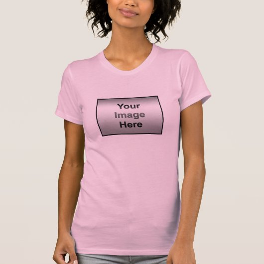 Ladys Twofer Sheer T-Shirt (Vorderseite)