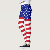 Ladys USA Flag Leggings (Links)