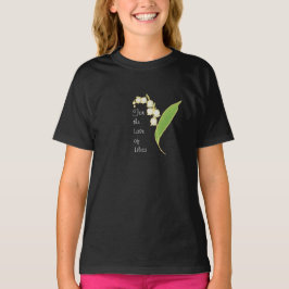 Ladys-V-hackiger T - Shirt: Lily of the Valley T-Shirt