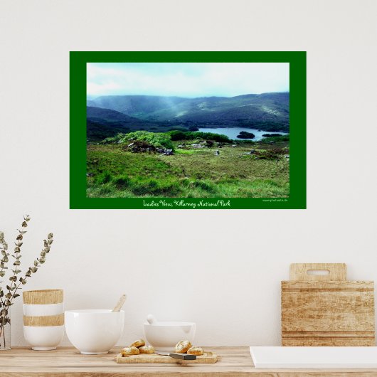 Ladys View Poster (Küche)