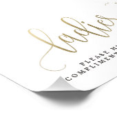 Ladys Wedding Bad Sign Wählen Sie Ihre Größe Fotodruck (Ecke)