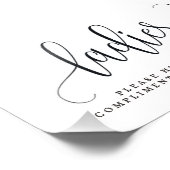 Ladys Wedding Bad Sign Wählen Sie Ihre Größe Fotodruck (Ecke)