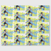 Ladys Women's Tennis Fitness Geschenkpapier (Flach)