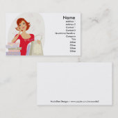 LadyShopper Visitenkarte (Vorne/Hinten)