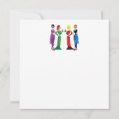 Ladys'Night Custom Einladung (Rückseite)