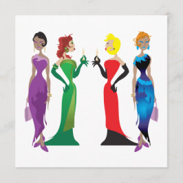 Ladys'Night Custom Einladung