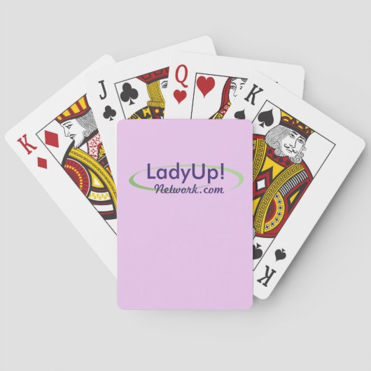 LadyUp Playing Cards Spielkarten (Rückseite)