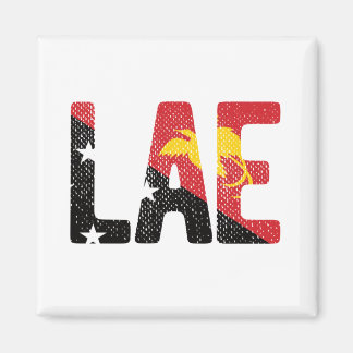 Lae mit Papua-Neuer Guinea Magnet