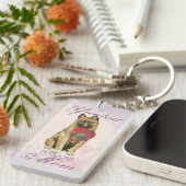 Laekenois Herz Mama Schlüsselanhänger (Vorderseite rechts)