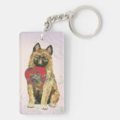 Laekenois Herz Mama Schlüsselanhänger (Rückseite)