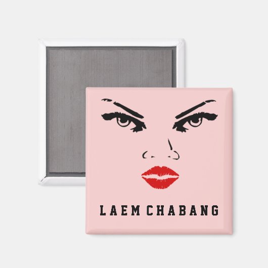 Laem Chabang, Thailand Magnet (Vorderseite/Rückseite)
