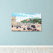 Laemle Boulevard Aussicht auf die Universelle Stad Leinwanddruck (Insitu (Holzboden))