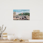 Laemle Boulevard Aussicht auf die Universelle Stad Poster (Küche)
