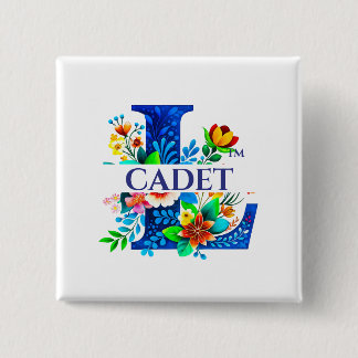 LAFALAISE CADET Knopf im Quadrat-Stil Nr. 350811 Button