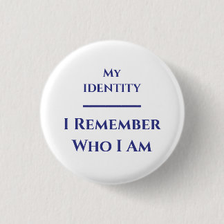 LAFALAISE IRememberWhoIAm Knopf Stil Nr. 350731 Button