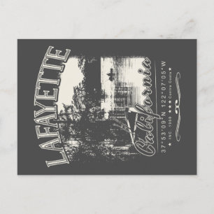 LAFAYETTE CONTRA COSTA KALIFORNIA VINTAG POSTKARTE