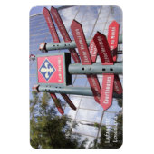 Lafayette, Louisiana Magnet (Vertikal)