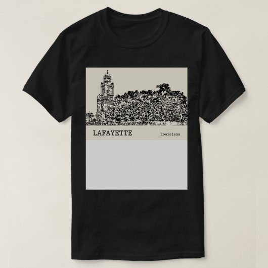 Lafayette Louisisna TShirt (Design vorne)