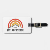 Lafayette New Hampshire Gepäckanhänger (Vorderseite horizontal)