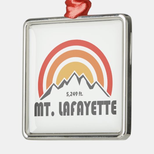 Lafayette New Hampshire Ornament Aus Metall (Links)